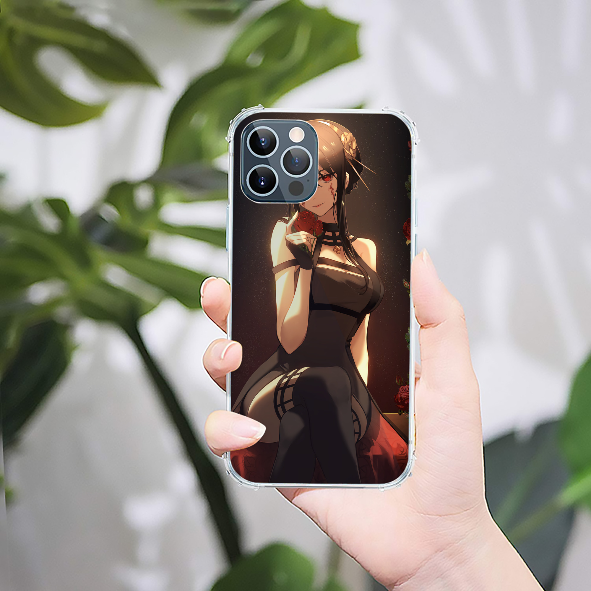 （画像用） SPY×FAMILY间谍家家酒 【iPhone 12シリーズ対応】透明スマホケース（クリアソフトケース）